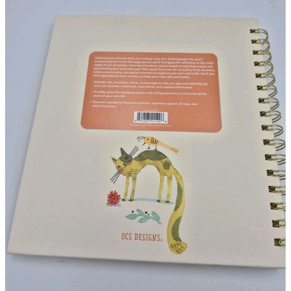 It’s My Cats World Journal. By OCS Designs, 104 Pages New.